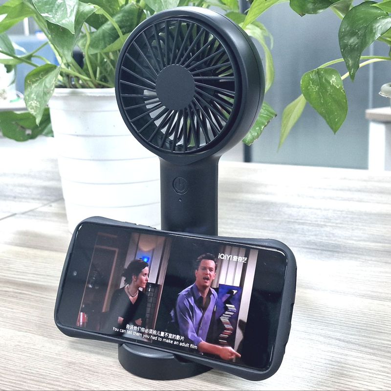 Phone Holder Stand with Face Cooling Fan – Livantech